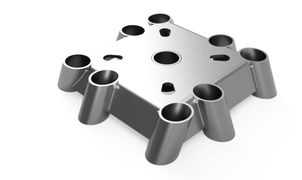 SUREFOOT PILE CAP S250 8P